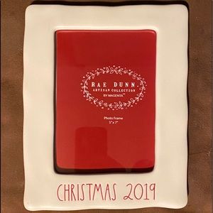Rae Dunn Christmas 2019 5x7 picture frame